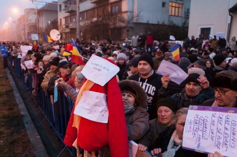 Protest Cotroceni - Bulevardul Gheorghe Marinescu