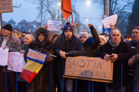 Protest Cotroceni - Bulevardul Gheorghe Marinescu