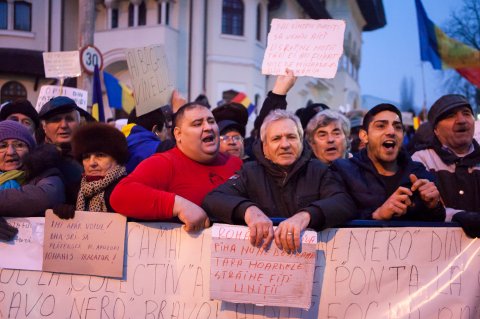 Protest Cotroceni - Bulevardul Gheorghe Marinescu