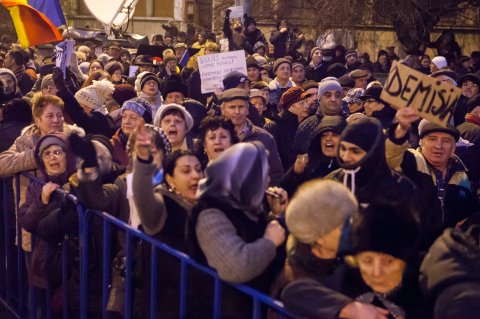 Protest Cotroceni - Bulevardul Gheorghe Marinescu