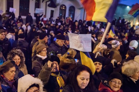 Protest Cotroceni - Bulevardul Gheorghe Marinescu