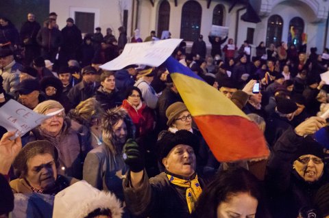 Protest Cotroceni - Bulevardul Gheorghe Marinescu