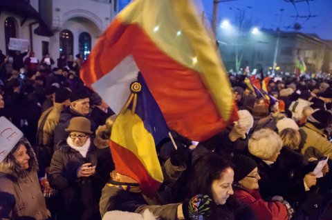 Protest Cotroceni - Bulevardul Gheorghe Marinescu