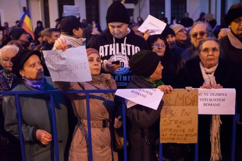 Protest Cotroceni - Bulevardul Gheorghe Marinescu