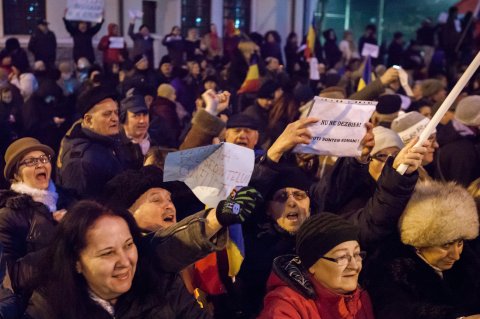 Protest Cotroceni - Bulevardul Gheorghe Marinescu