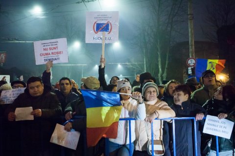 Protest Cotroceni - Bulevardul Gheorghe Marinescu