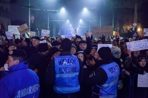 Protest Cotroceni - Bulevardul Gheorghe Marinescu