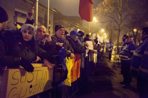 Protest Cotroceni - Bulevardul Gheorghe Marinescu