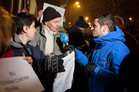 Protest Cotroceni - Bulevardul Gheorghe Marinescu