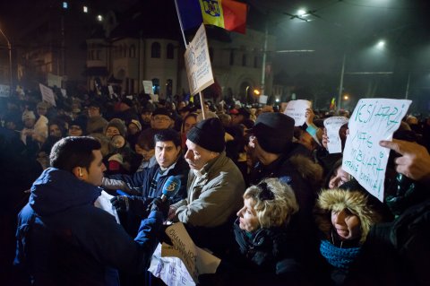 Protest Cotroceni - Bulevardul Gheorghe Marinescu