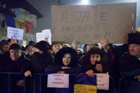 Protest Cotroceni - Bulevardul Gheorghe Marinescu