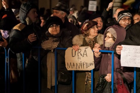 Protest Cotroceni - Bulevardul Gheorghe Marinescu