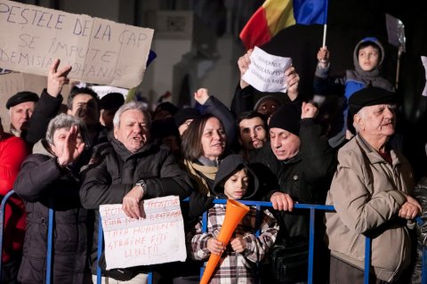 Protest Cotroceni - Bulevardul Gheorghe Marinescu