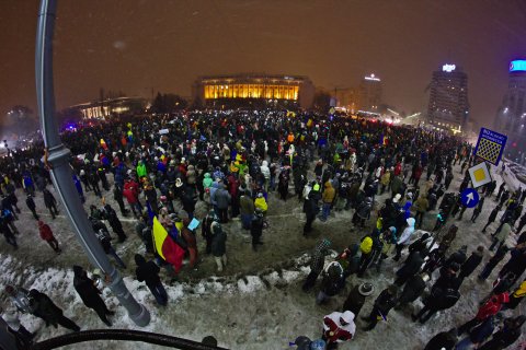 Protestele anticoruptie continua