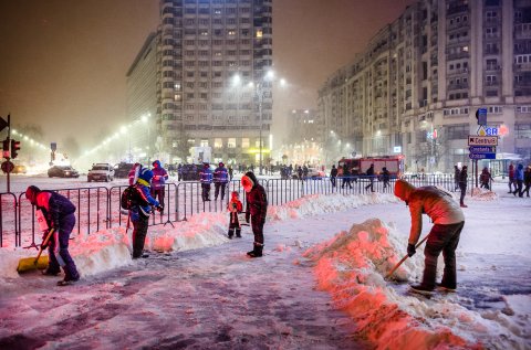 Deszapezire - Protest anticoruptie - Piata Victoriei