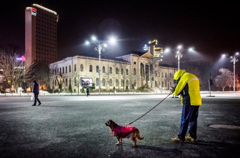 Dupa protest - Protest anticoruptie - Piata Victoriei