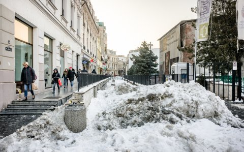 Strada Franceza - Iarna