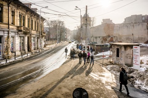 Intersectie - Calea Mosilor - Strada Armeneasca