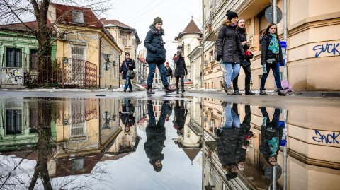 Intersectie - Strada Spatarului - Corbeni