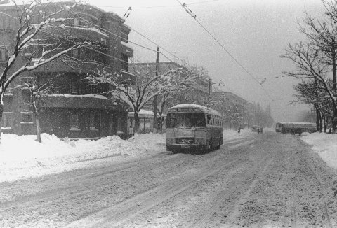 SKODA SM 11 linia 80 Calea Giulesti 19.01.1979