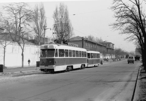 tramvai linia 2 Calea Giulesti 24.03.1976