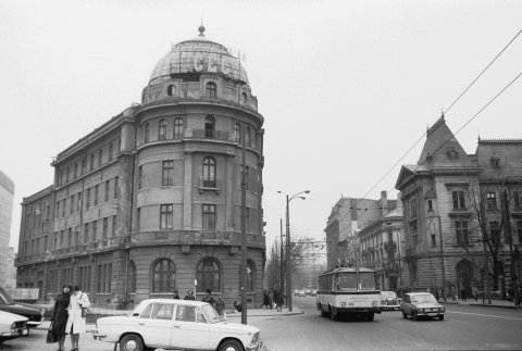 Troleibuz TV 20E pe linia 84 Universitate aprilie 1978