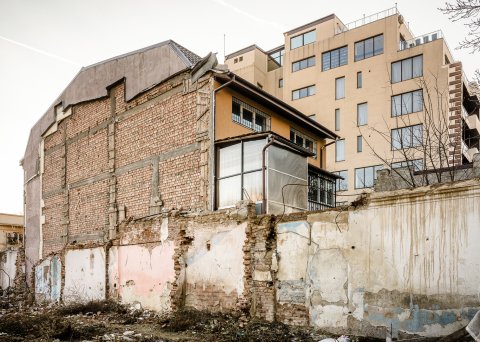 Imobil demolat - Strada Mihai Eminescu