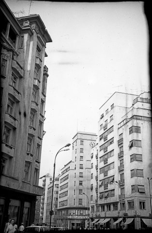 Strada Ion Campinanu cu vedere spre calea Victoriei