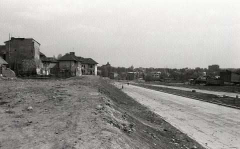 Demolarea cartierului URANUS, amplasamentul Casei Poporului - 1982