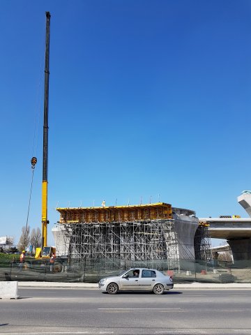 Podul Ciurel in chinurile facerii