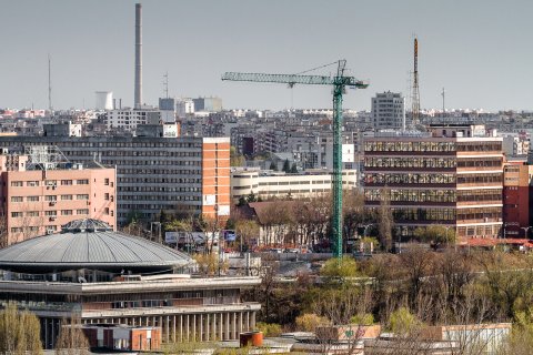 Privind spre Politehnica din SEMA Parc - RiverView House