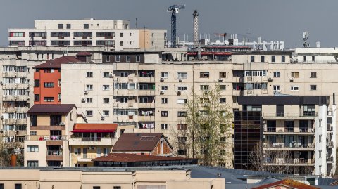 Stadionul National vazut din blocul 69B - Calea Vacaresti