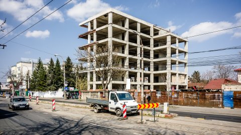 Santier abandonat - Bulevardul Bucurestii Noi