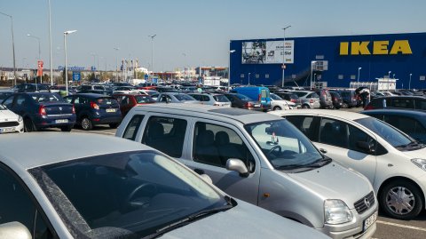 Baneasa Shopping City - parcare IKEA