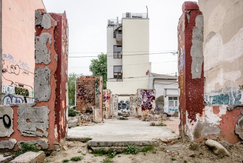 Zonă demolată - Strada Mavrogheni Nicolae