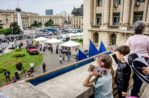 La balcon - Ziua Porților Deschise la Ministerul Afacerilor Interne