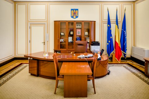 Biroul lui Nicolae Ceaușescu - Comitetul Central, actual Ministeul Afacerilor Interne