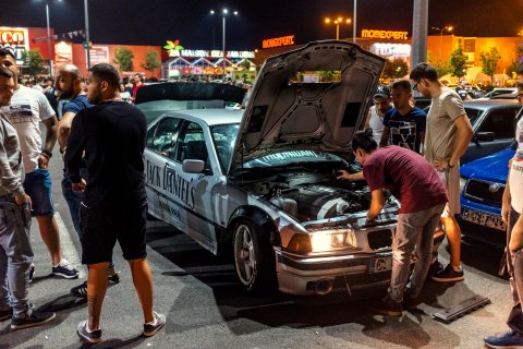 Drifting la Baneasa Shopping City