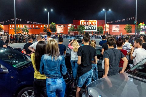 Drifting la Baneasa Shopping City