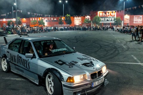 Drifting la Baneasa Shopping City