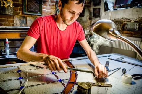La lucru - Atelier Ancora