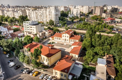 Vedere spre Nerva Traian - Bulevardul Gheorghe Șincai