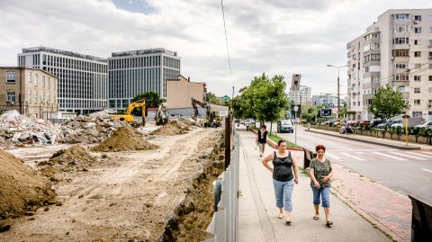 Șantier - Strada Nerva Traian