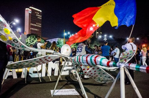 Protest Roșia Montană - Piața Victoriei