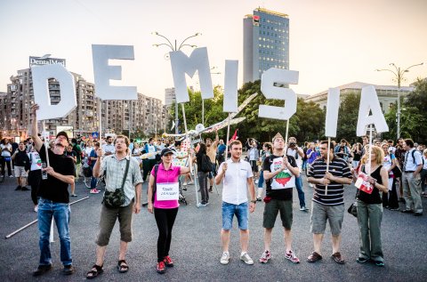 Protest Roșia Montană - Piața Victoriei