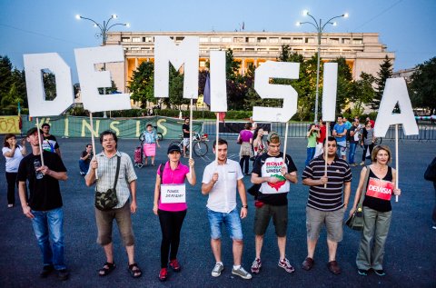 Protest Roșia Montană - Piața Victoriei