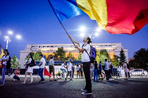 Protest Roșia Montană - Piața Victoriei