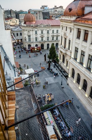 Vedere din Vida Pura Sky Bar - Strada Smârdan