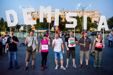 Protest Roșia Montană - Piața Victoriei