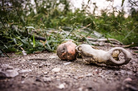 Tabără abandonată - Parcul Natural Văcărești